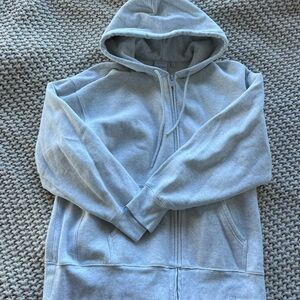 Aritzia Heather Gray Sweatfleece Hoodie